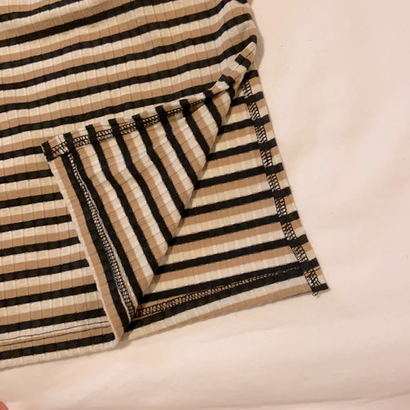 NEW RVCA striped T-shirt Dress - Picture 5 of 6